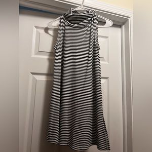 Striped Mini Dress The Loft